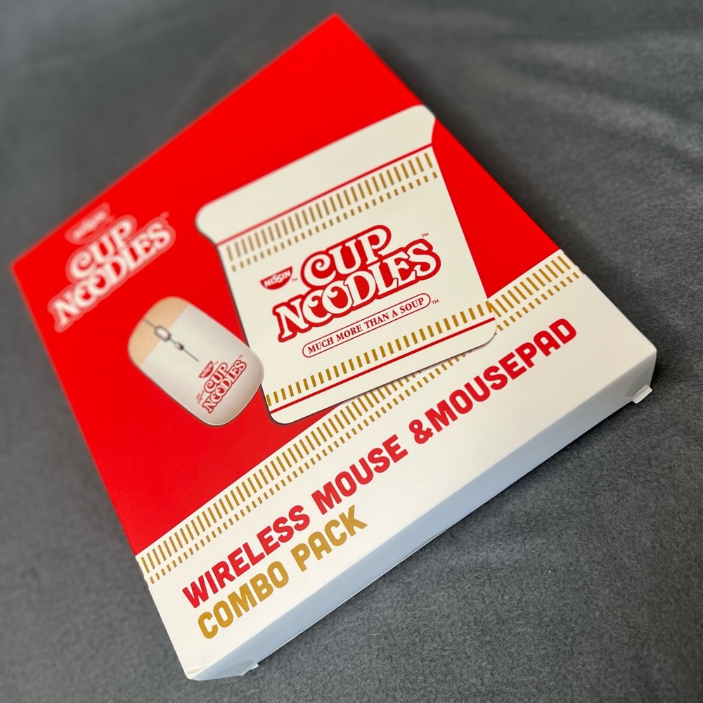 Cup Noodles Cup O Noodles Wireless Mouse & Mousepad Combo Pack